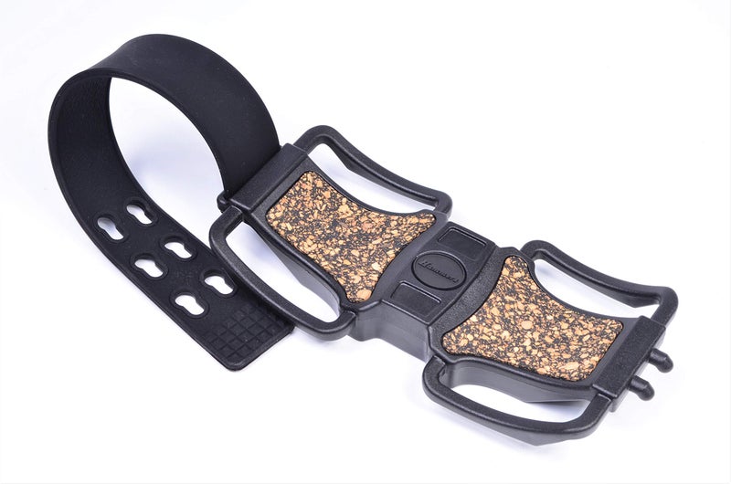 Hammers Lightweight Universal Steady Range Finding Binocular Tripod Adapter Cradle Tray Mount w/ 1/4-20 Camera Thread and Rubber Tie-Down Band Strip for Bird Watching Binocular Window Mount - Image 2